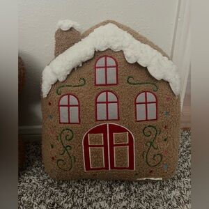 Kirklands Gingerbread House Pillow